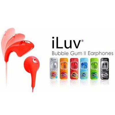 

terbaik Earphone iLUV Bubble Gum 2 / Bubble Gum II Orange - IEP205ORG