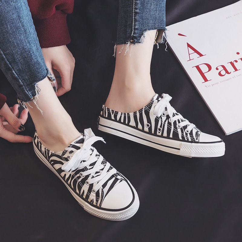 AVANCEID 1811 Sepatu Sneakers Boots Wanita Canvas Kerja Sekolah Hitam Import