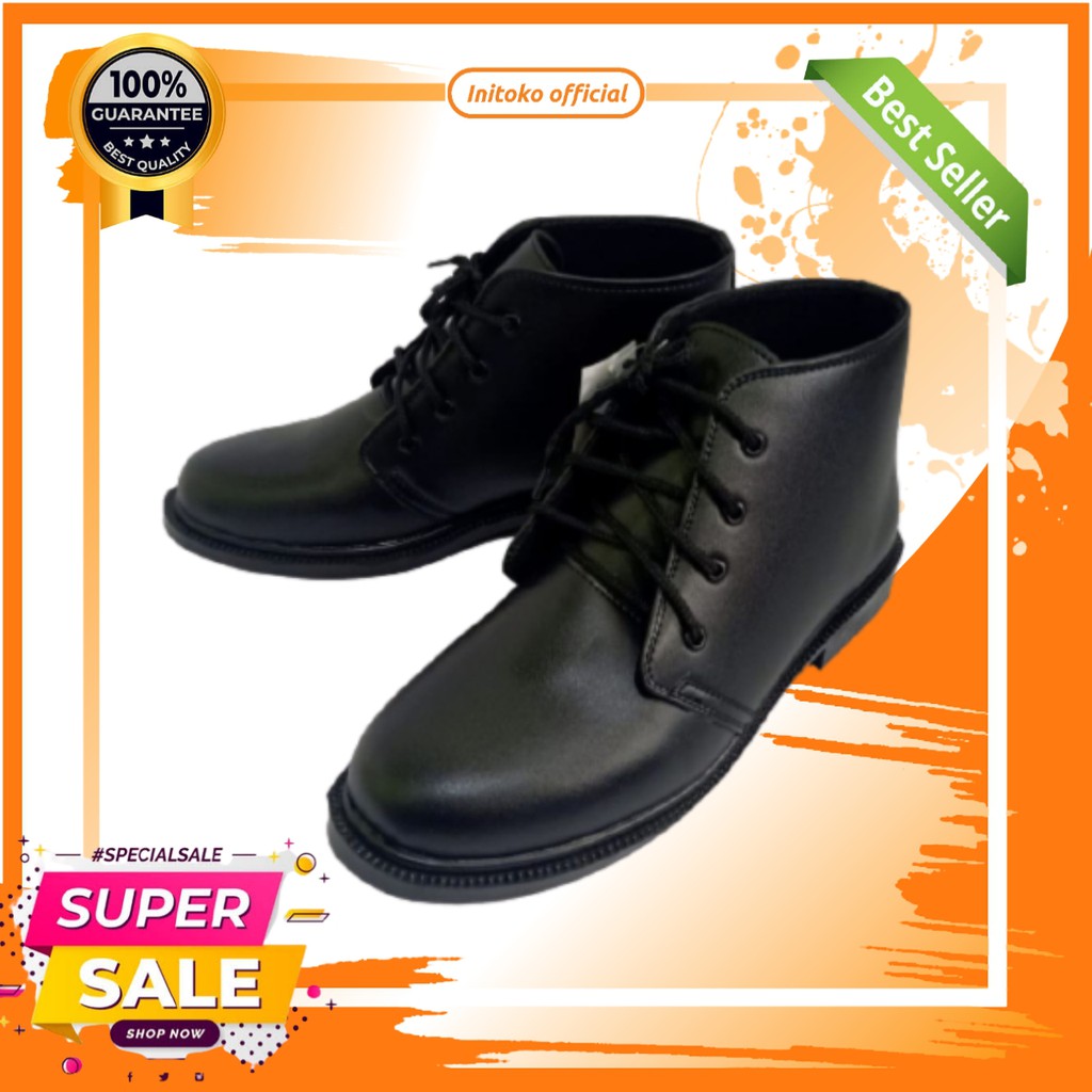 PDH Doff Tni Sepatu Dinas Pria Model PDH Bahan Sintetis Doff Nyaman untuk Kerja dan Seragam Doff Tni