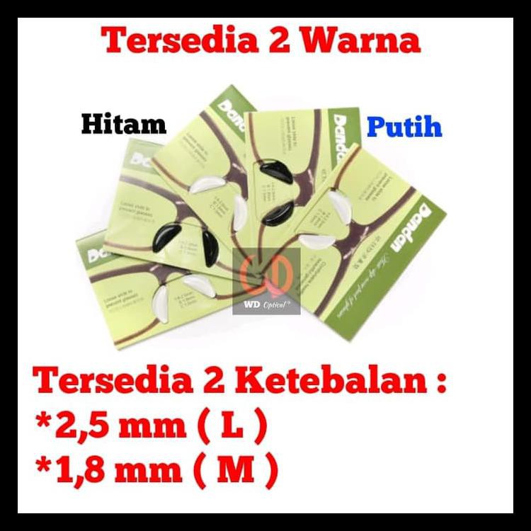 

NOSEPAD TEMPEL DOUBLE TAPE SILIKON/ NOSE PAD BANTALAN HIDUNG TAMBAHAN