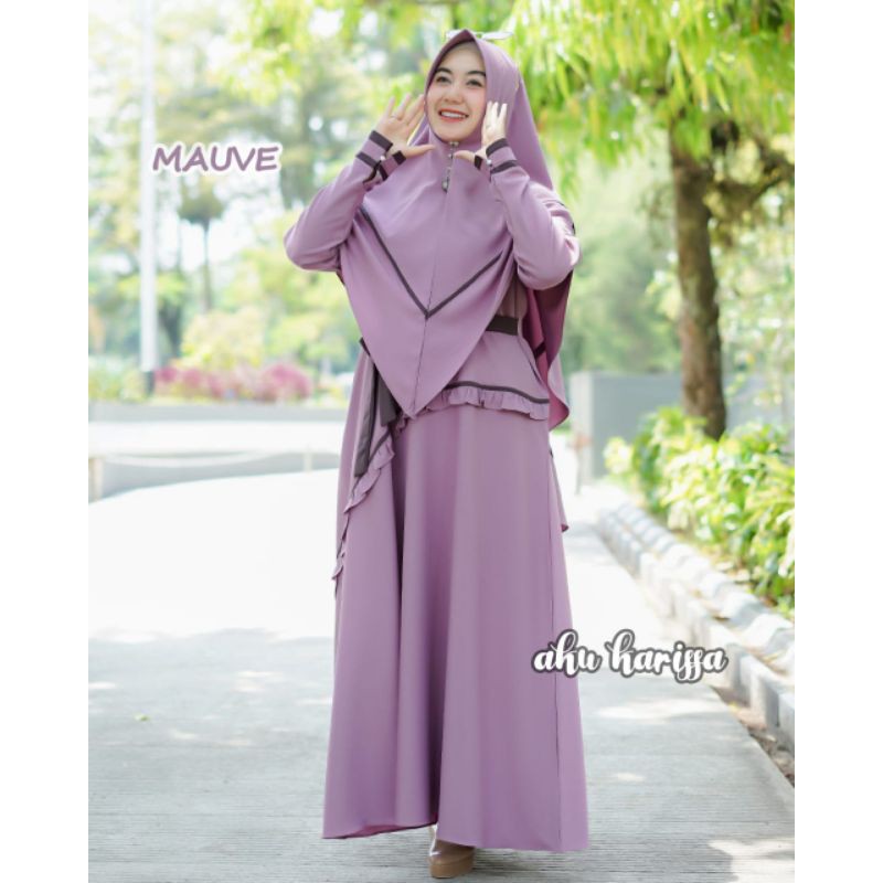 Set Gamis Nabila Syari Ory Aku Karissa