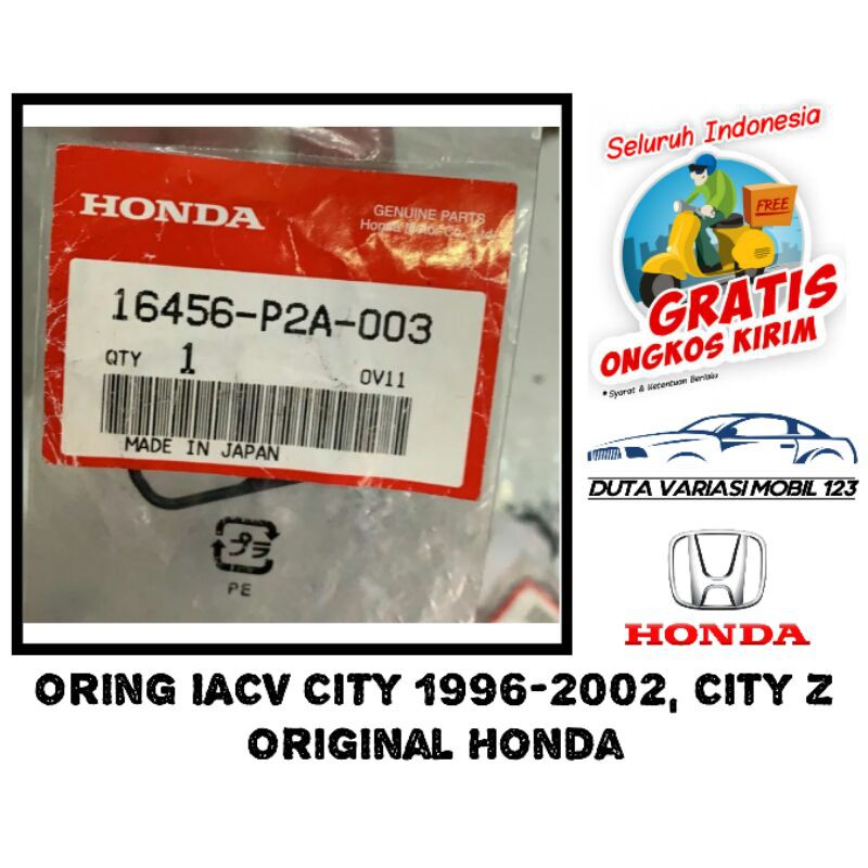 Oring IACV City 1996 1997 1998 1999 2000 2001 2002, City Z