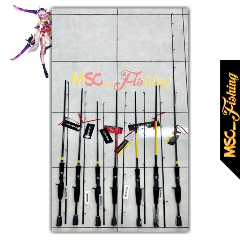 Joran Daiwa Crossfire X/R Baitcasting 662MHB, 602Mb, 562MB, 602MHB, 662MHB, 531MB