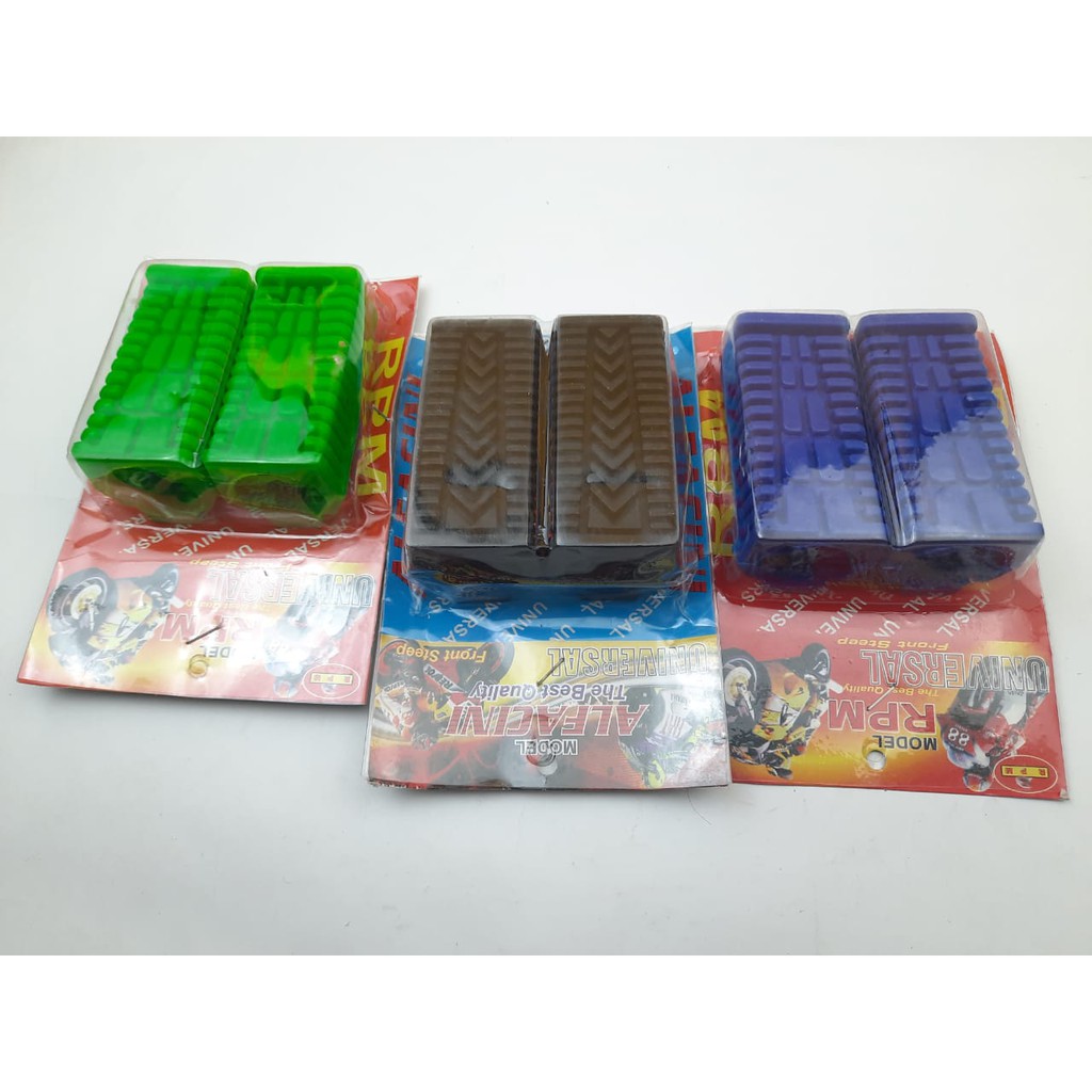 KARET Step Depan Motor / Foot Step Depan Motor Variasi Warna