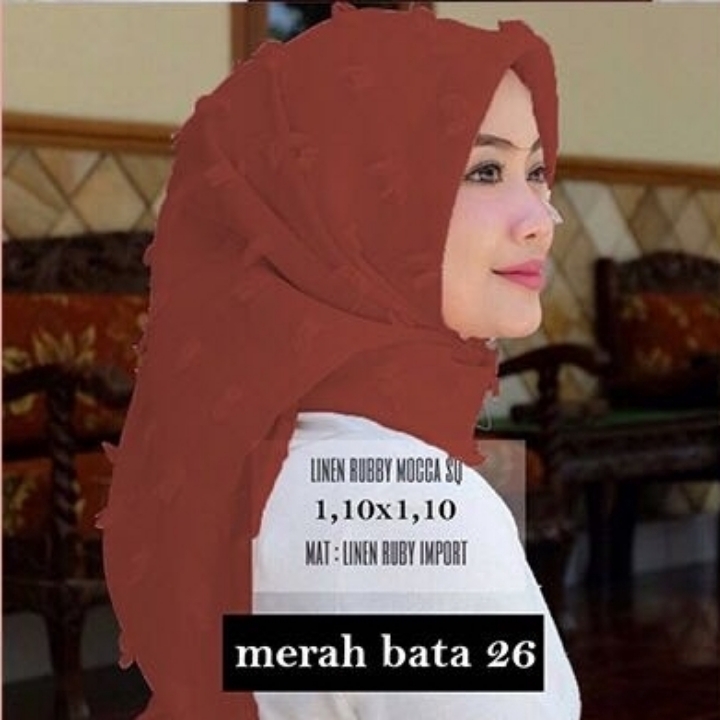 Pasmina Rubia Hijab Segi Empat