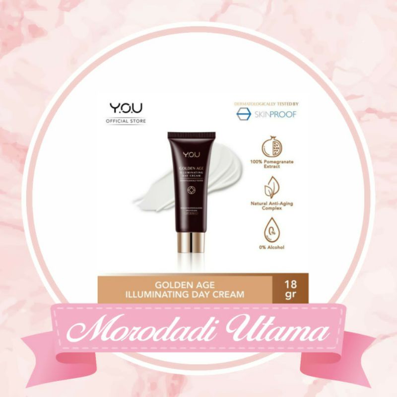 Y.O.U Golden Age Illuminating Day Cream 18gr