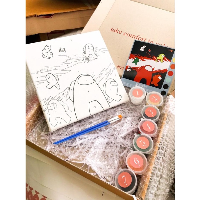 

Cuci Gudang Awal Tahun Paint By Number [AMONG US] | ByPainters | 20x20cm Canvas | 7 Colours Cuci