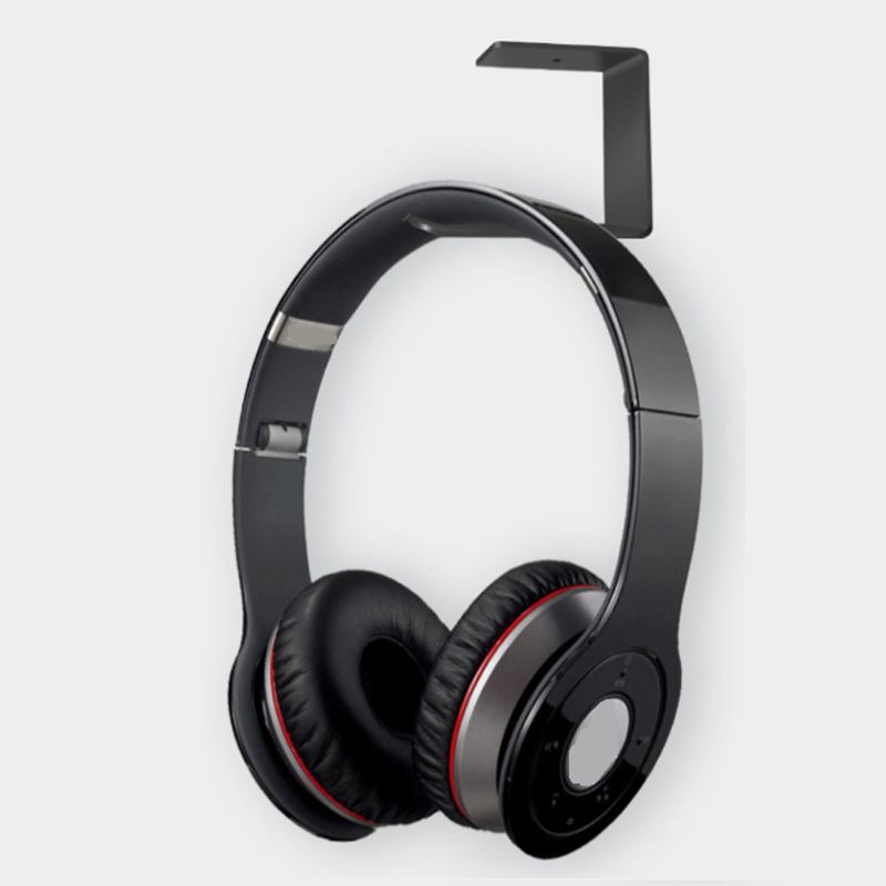 Cre Rak Gantung Headphone Bahan Aluminum Alloy Untuk Bawah Meja / Rumah / Kantor