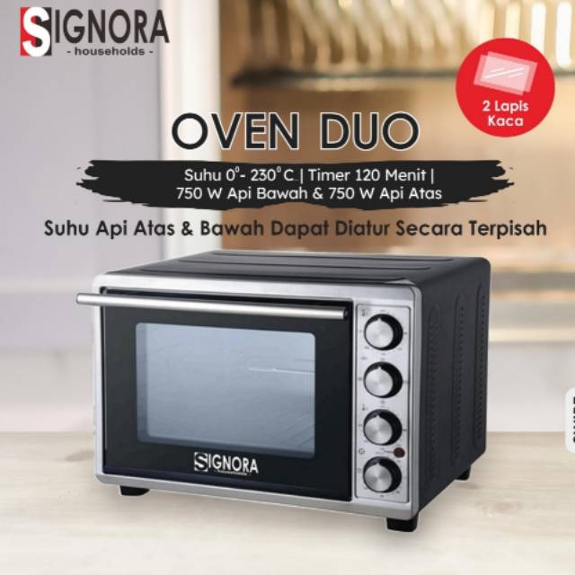 Free Ongkir Signora Oven Duo