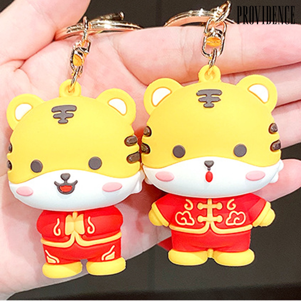 Providence Gantungan Kunci Bentuk Boneka Macan Kartun Bahan Pvc 2022