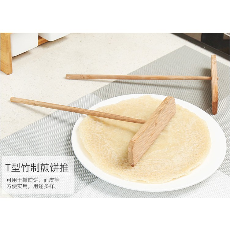 Bamboo Omelete pancake spreader stick