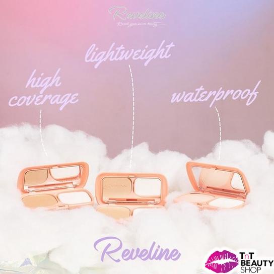 Reveline Brightening Two Way Cake - Bedak Padat