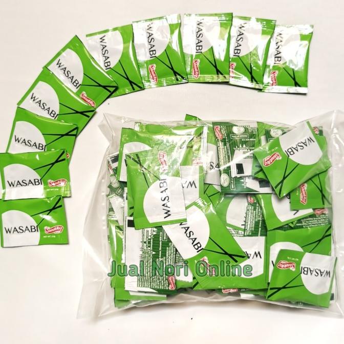 

WASABI PASTE SACHET 2 GR X 100 PCS TAKE A WAY