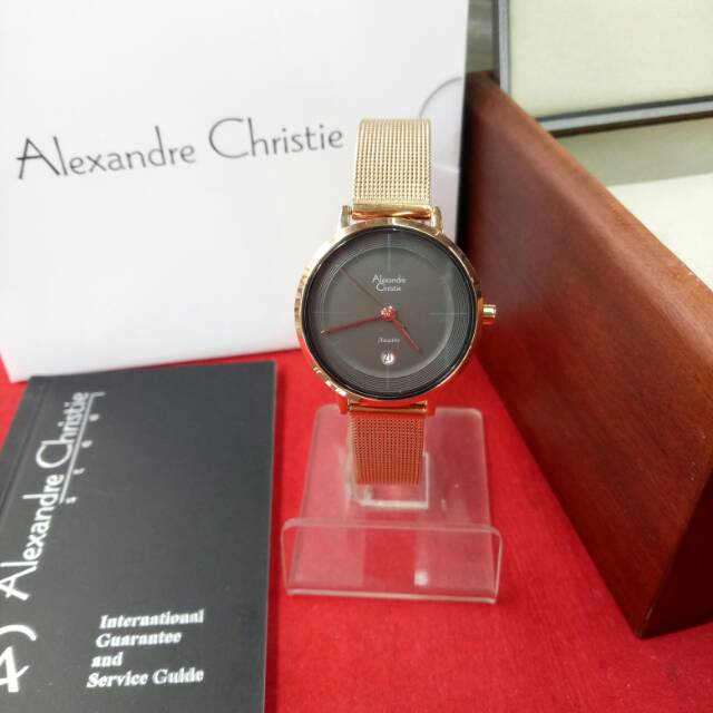 Jam Tangan Analog pria Alexandre Christie AC 8627 MD all Stainless Steel