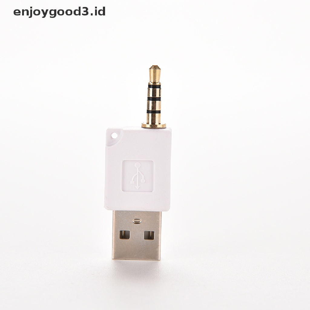 (Rready Stock) Adaptor Converter Jack Audio 3.5 mm Male Ke USB 2.0 Female (ID)