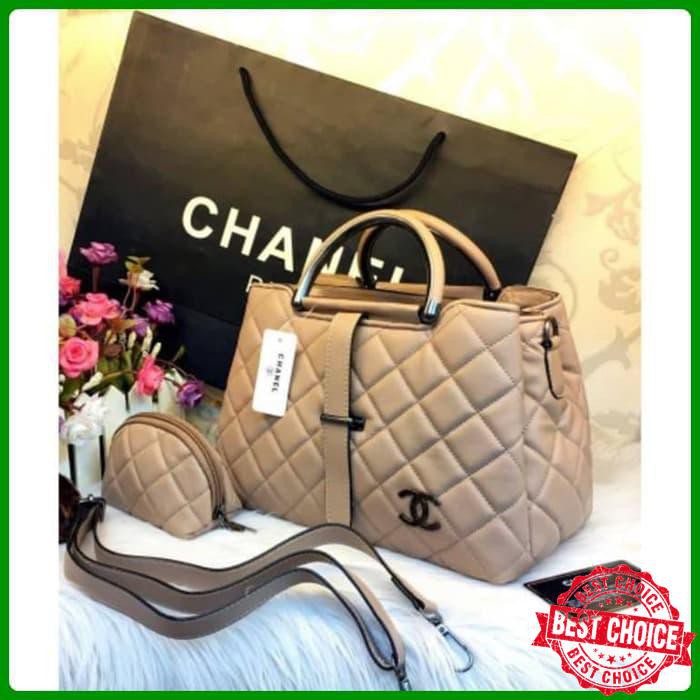 Tas Wanita LIDAH hand bag Import Batam Tas Selempang Wanita Chanel Ori