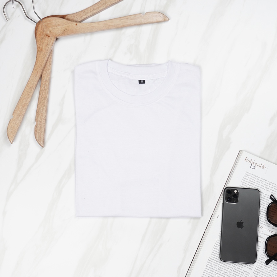 [PROMO] KAOS POLOS LENGAN PENDEK COTTON COMBED PREMIUM