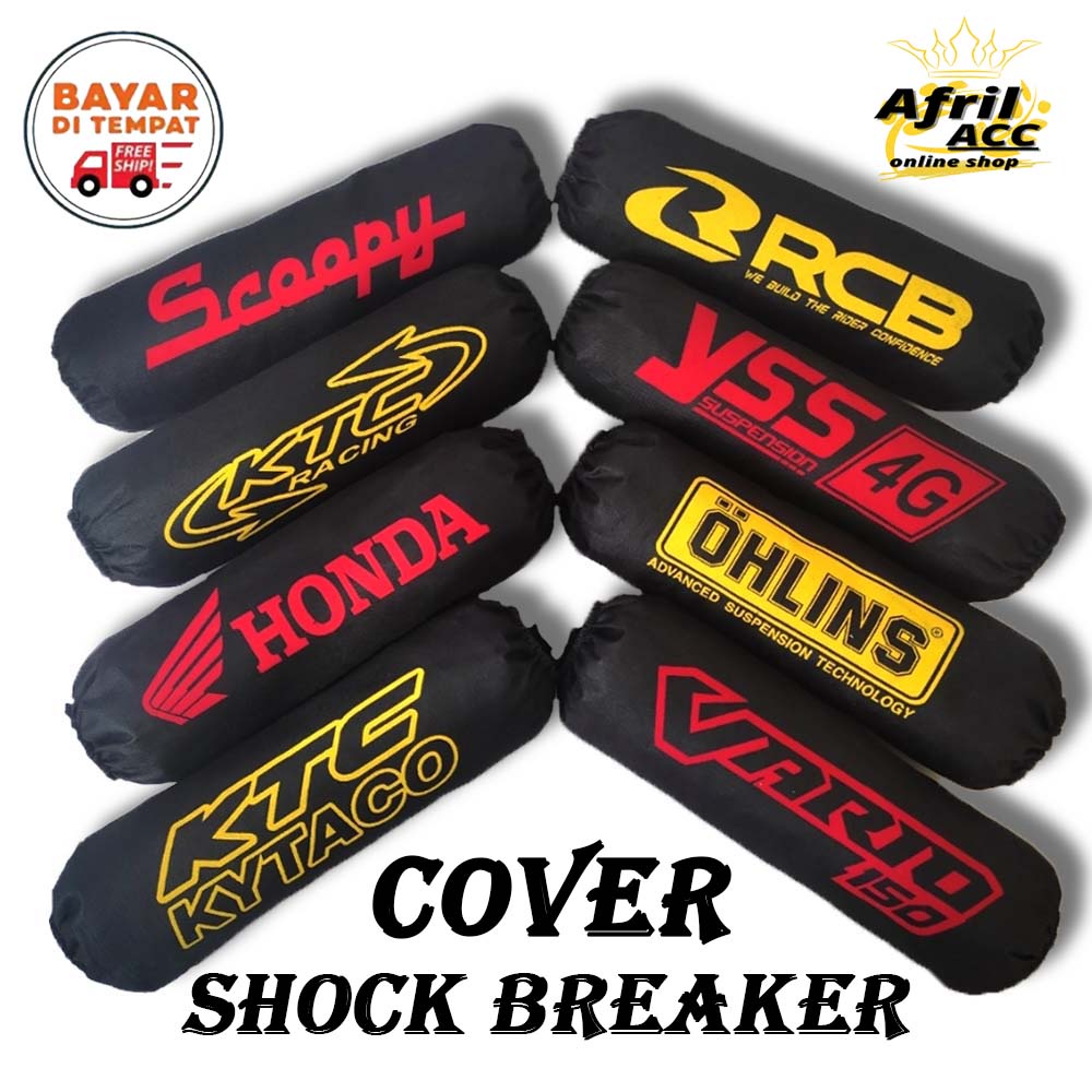 Sarung Shock Belakang / Cover Shockbreaker Belakang / Sarung Shock / Universal Bisa Semua Motor/ Asesorismotor