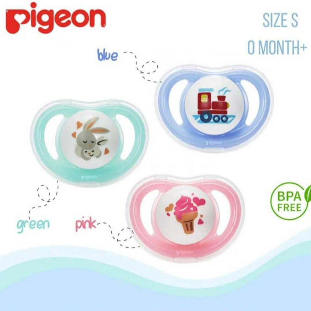 Pigeon Minilight Pacifier Empeng Bayi Boy Girl Unisex 0 Bulan Keatas