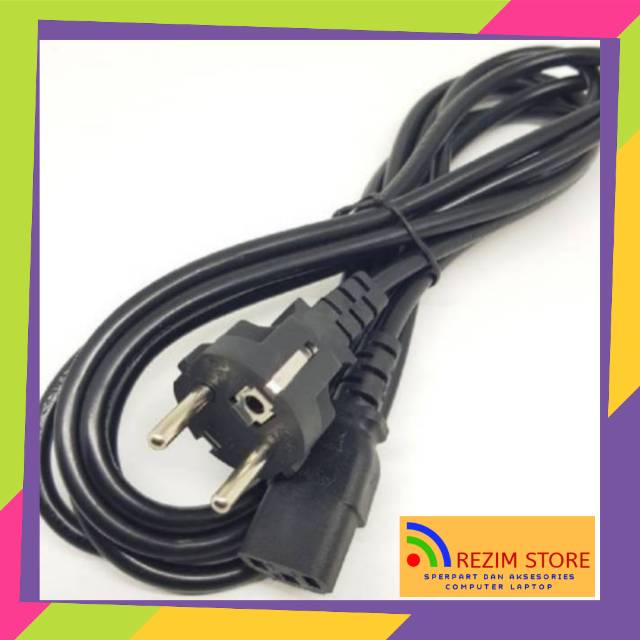 KABEL POWER PC / KOMPUTER / POWER CPU Kabel Power PC Komputer CPU Printer UPS Power Supply LCD LED