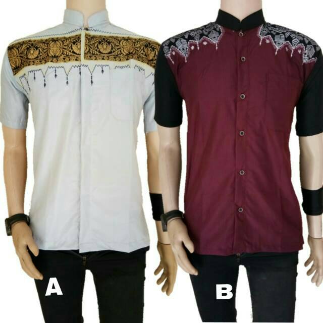  Baju Pria Kemeja Batik pria baju pria pakaian pria Batik 