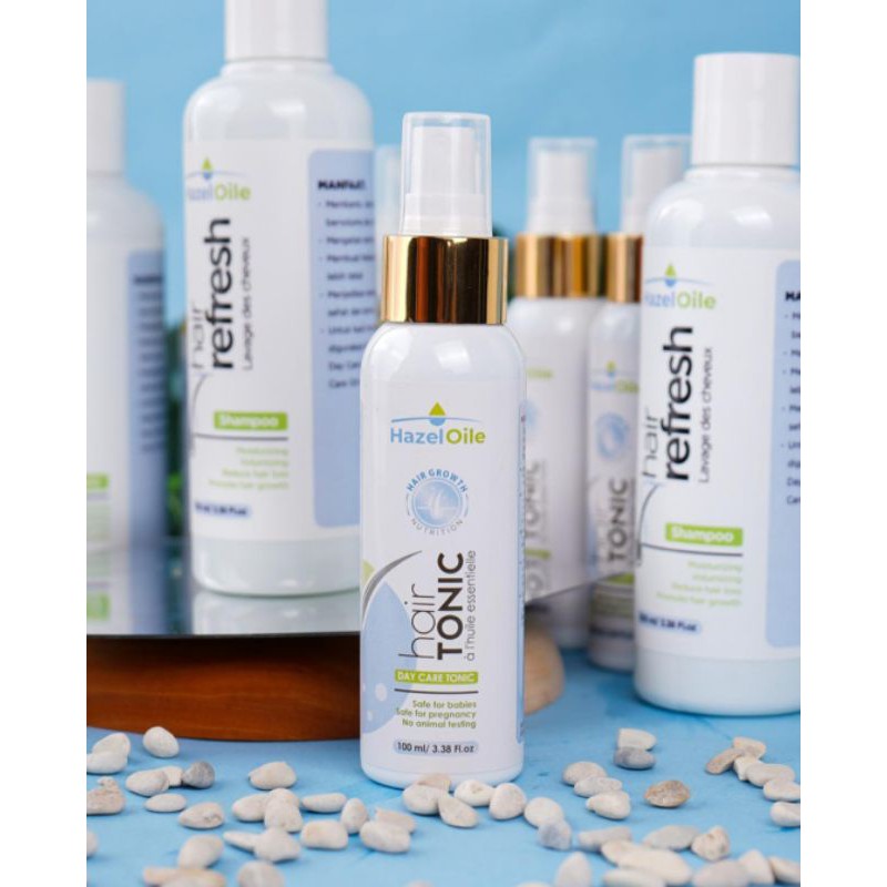 Hazeloile Tonic Kemasan Baru / Penumbuh Rambut Alami