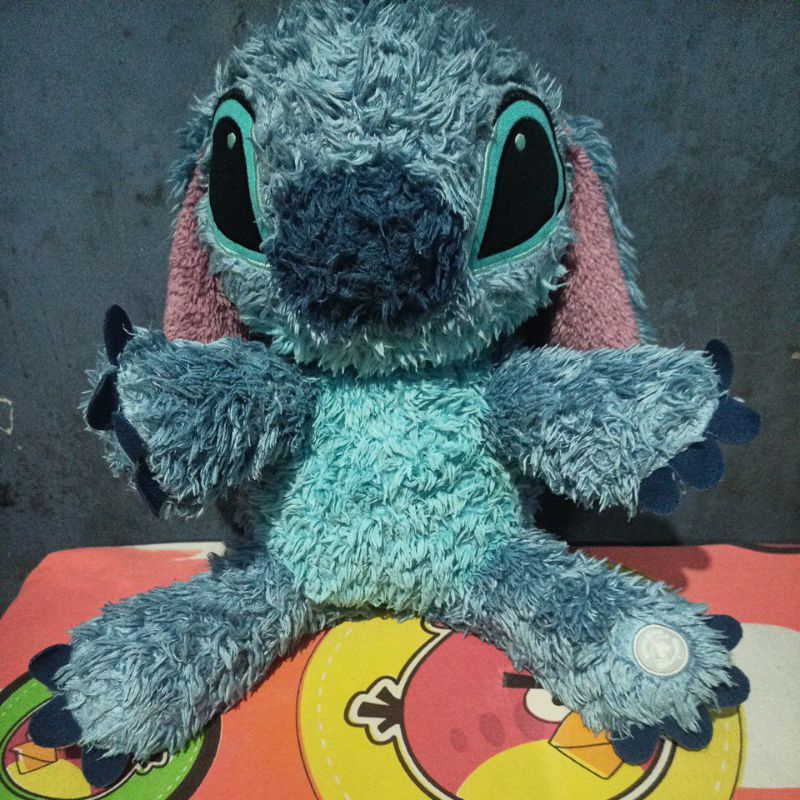 Boneka Stitch Bulu original Disney Land jumbo size Preloved