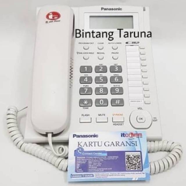 Pesawat Telepon Panasonic KX-TS885ND Telepon Kabel Panasonic KX-TS885 Telfon Panasonic KX-TS885ND