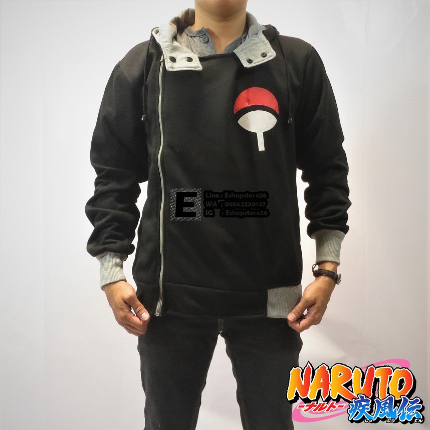 Jaket naruto - Jaket harakiri naruto - Jaket Harakiri Anime Naruto Uchiha Clan 02