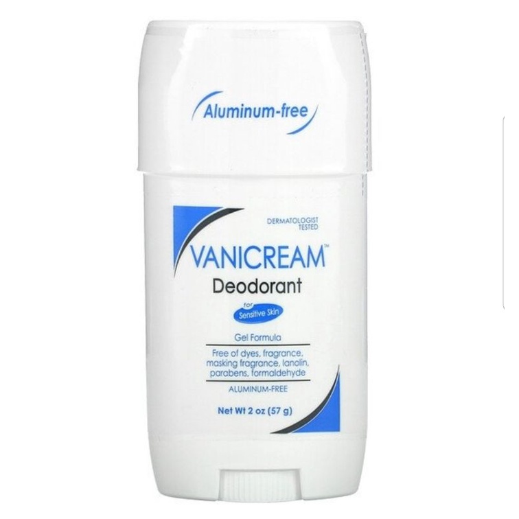 Vanicream Deodorant For Sensitive Skin, Aluminum-Free, Fragrance Free 57 gr