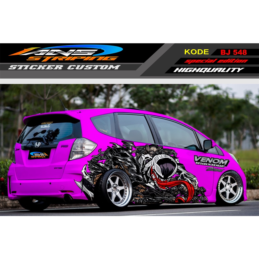 VARIASI DECAL STICKER MOBIL JESS BRIO AGYA AVANZA SIGRA YARIS / STIKER MOBIL / STIKER SAMPING MOBIL