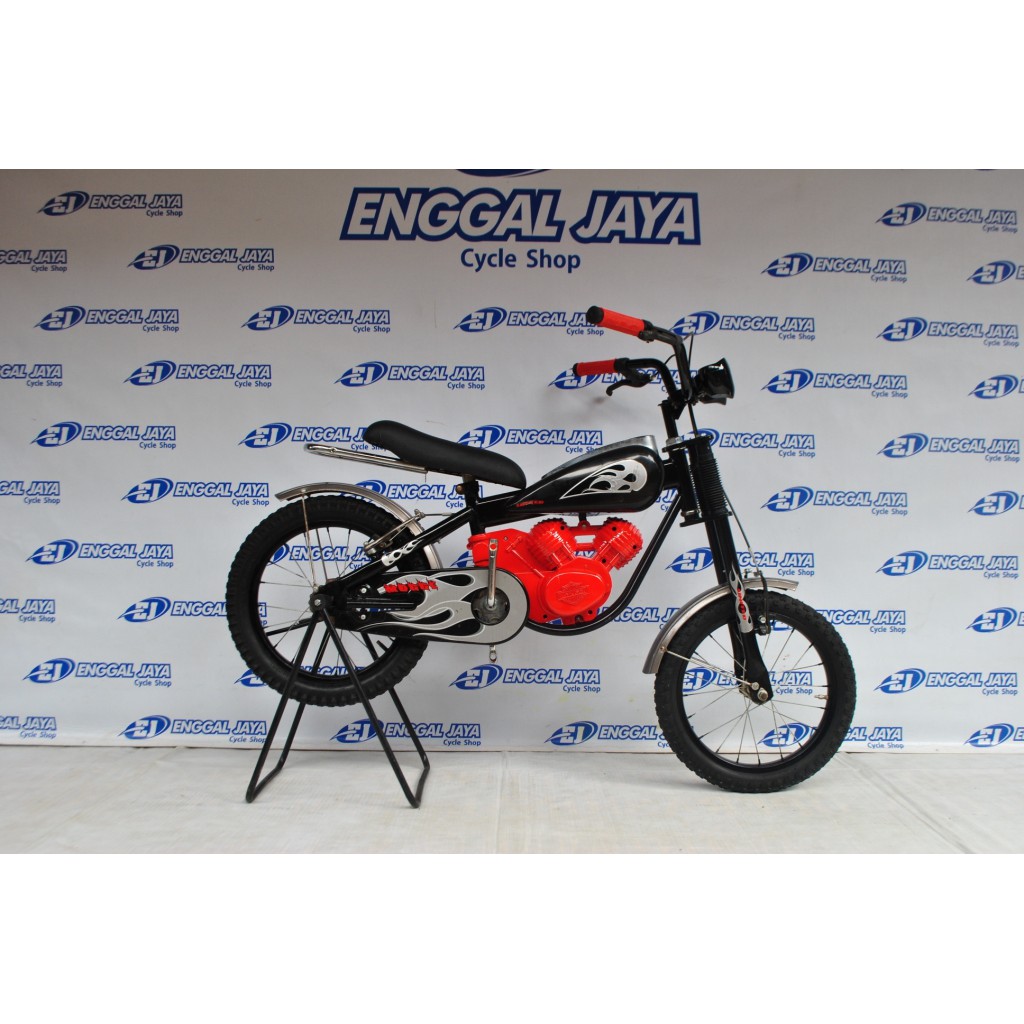Sepeda Anak BMX United Mogge Harley 16 Inch - Sepeda BMX Motor Gede Mogge 16 Inci