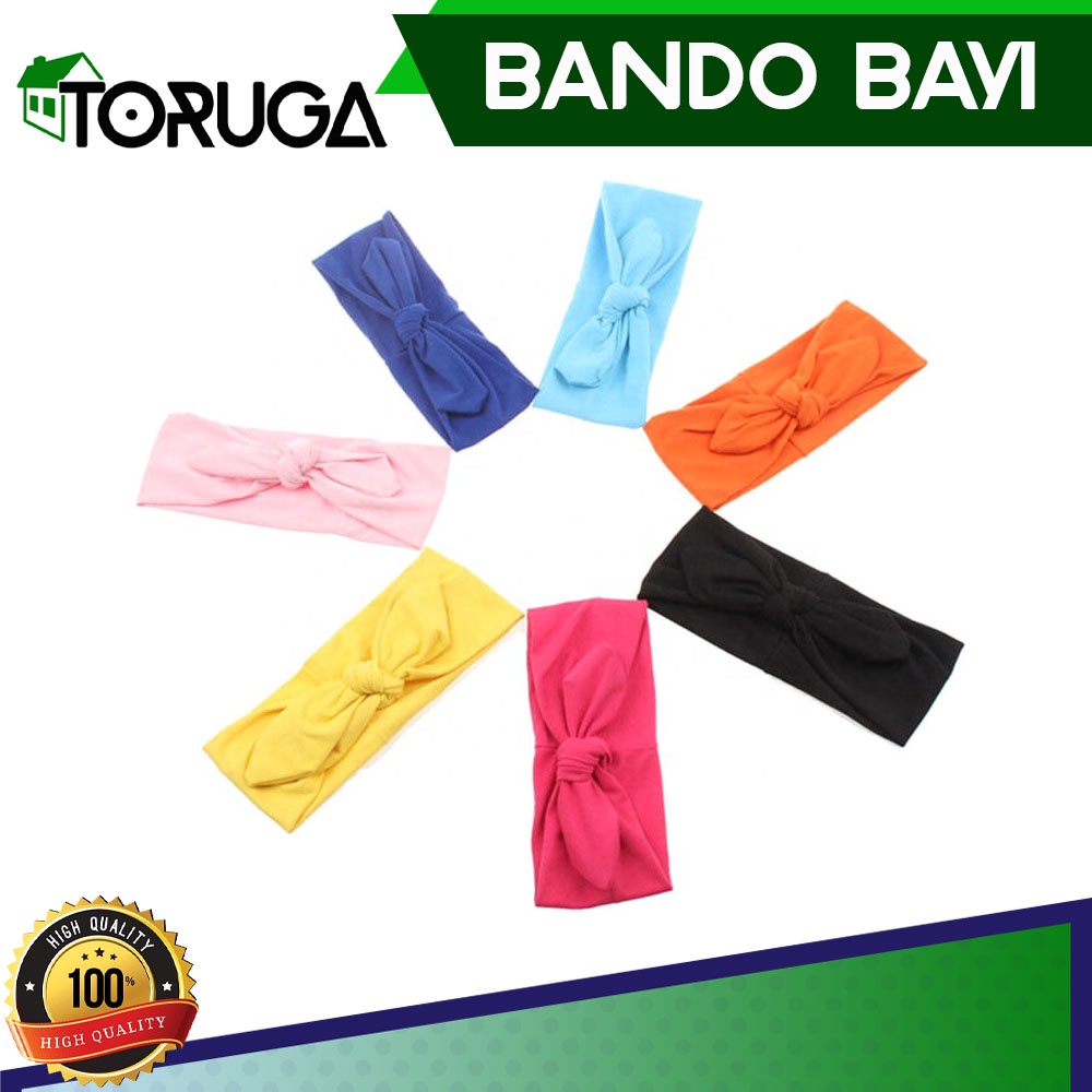 Bando Bayi Headband Bandana Anak Bando Anak Model Pita Bandana Bayi