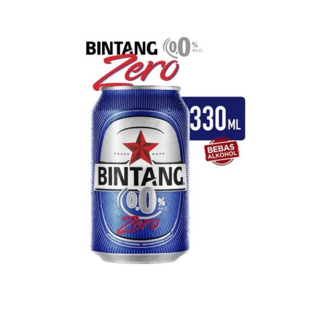 

BINTANG ZERO MINUMAN KALENG 330 ML PROMO ECERAN TERMURAH