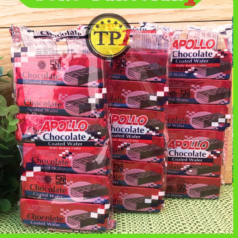 

11.11SALE APOLLO CHOCOLATE / COATED WAFER / PACK 12'S X 12GR