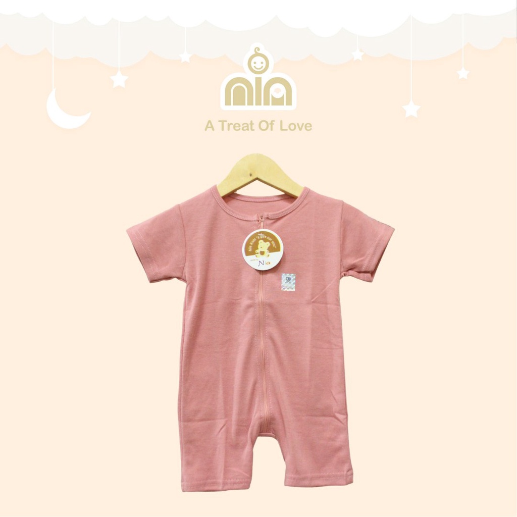 Promo !! JUMPER BAYI POLOS/ROMPER NIA PREMIUM ROMPER BAYI WARNA TUA