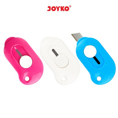 ( Ecer 1 Pc ) JOYKO - MINI PISAU CUTTER PORTABLE - PEMOTONG KERTAS KECIL JOYKO CU-503 / CU-505 / CU-506 / L500 / A300A