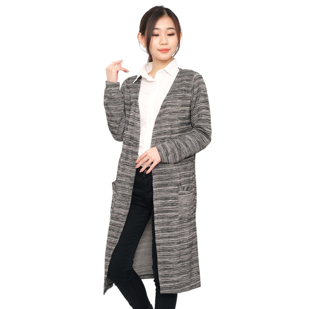 Monellina CRFELY Cardigan  Rajut Oversize Wanita Lengan 