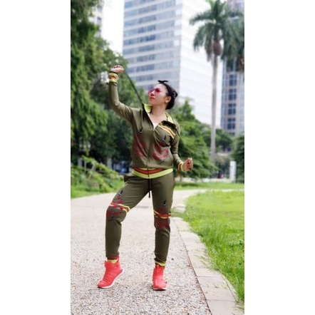 PABRIK DISTRIBUTOR ORIGINAL SETELAN SENAM , AEROBIC ZUMBA DLL SXB SPORT JAKET HOODIE DAN JOGER
