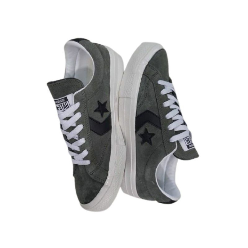 Sepatu Converse One Star Cons Star Player Grey Basic Skater