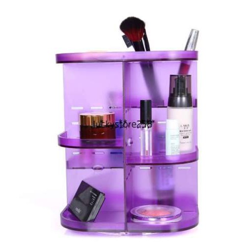 TBI TURN COSMETIC ROTATING STORAGE ORGANIZER 360- TEMPAT KOSMETIK BERPUTAR