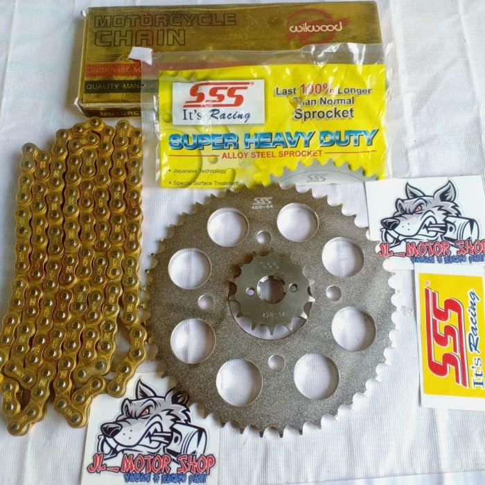 Gear set Gir set SSS 428 Satria Fu 150