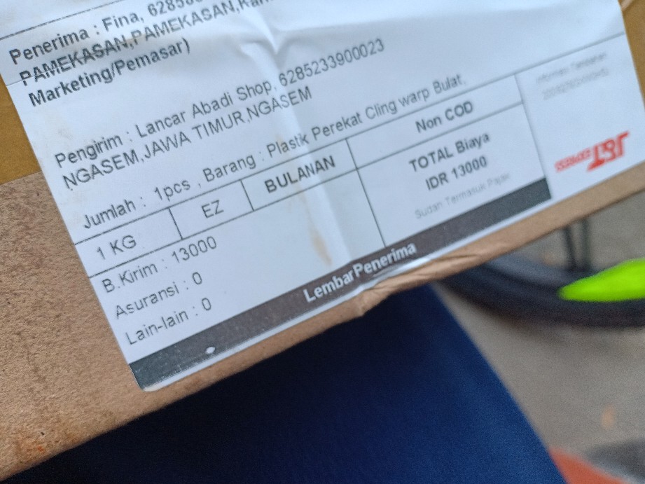 Plastik Perekat Cling Warp Bulat