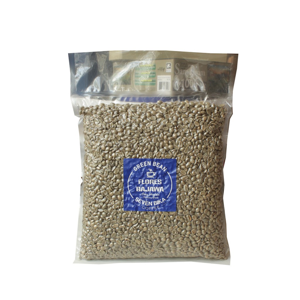 

Seven Bika Flores Bajawa Green Beans [Biji Mentah] Grade1 2.5 Kg