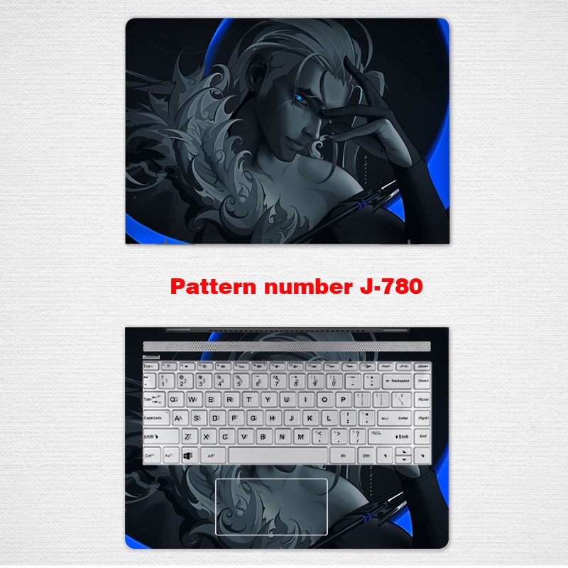 2pcs Stiker Pelindung Laptop UNIVERSAL Motif Kartun Bahan VINYL 12 13 14 15.6 Inch HP Probook440 Skin Probook430 LGBT Pride HP Probook450