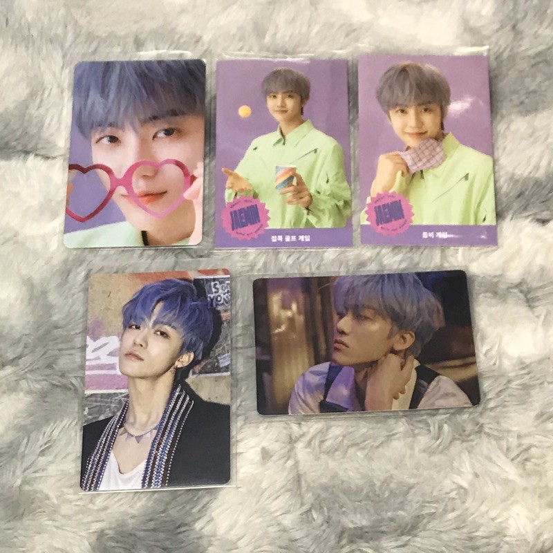 pc photocard sticker reload jaemin set sg21 season greetings nct dream