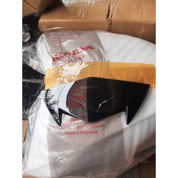 Visor Beat Fi Tahun 2013 - 2014 esp 2015 PNP  Windshield Winsil Variasi Beat F1 injeksi Original