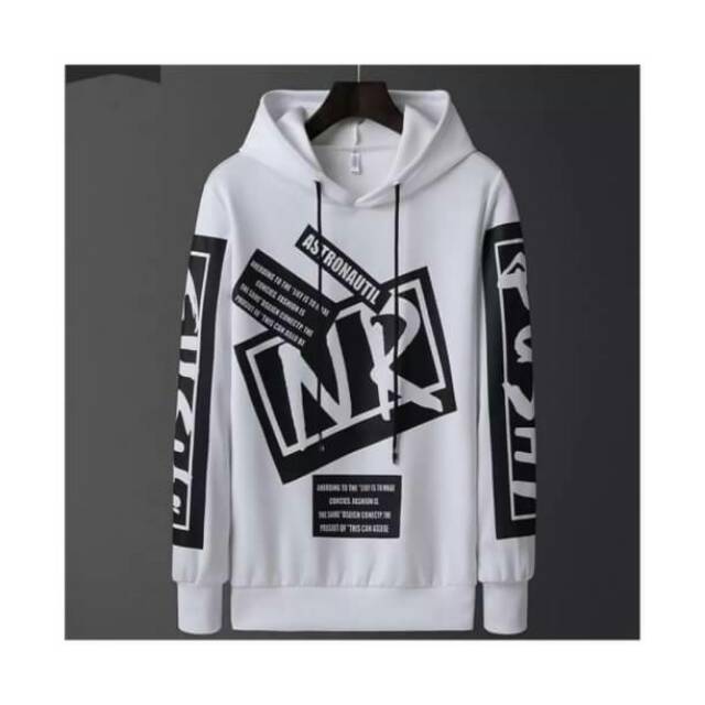 NR Hoodie Jacket Cowok