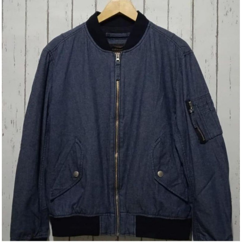 SPAO REGIMENT BOMBER DENIM JACKET