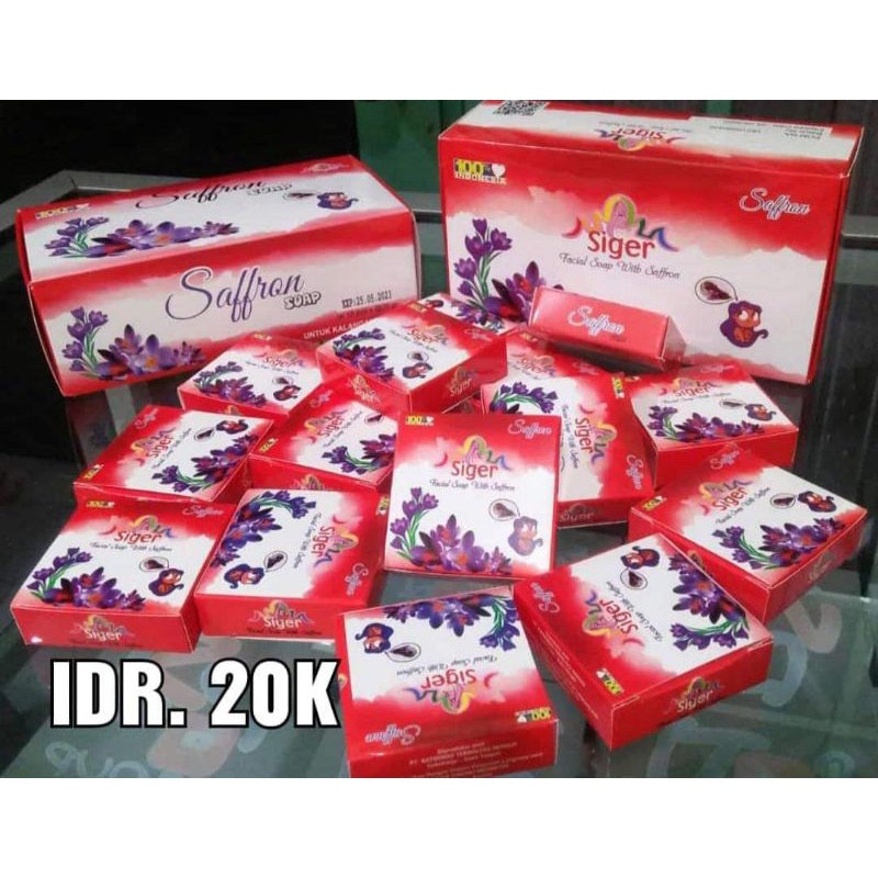 COD Sabun siger saffron BPOM